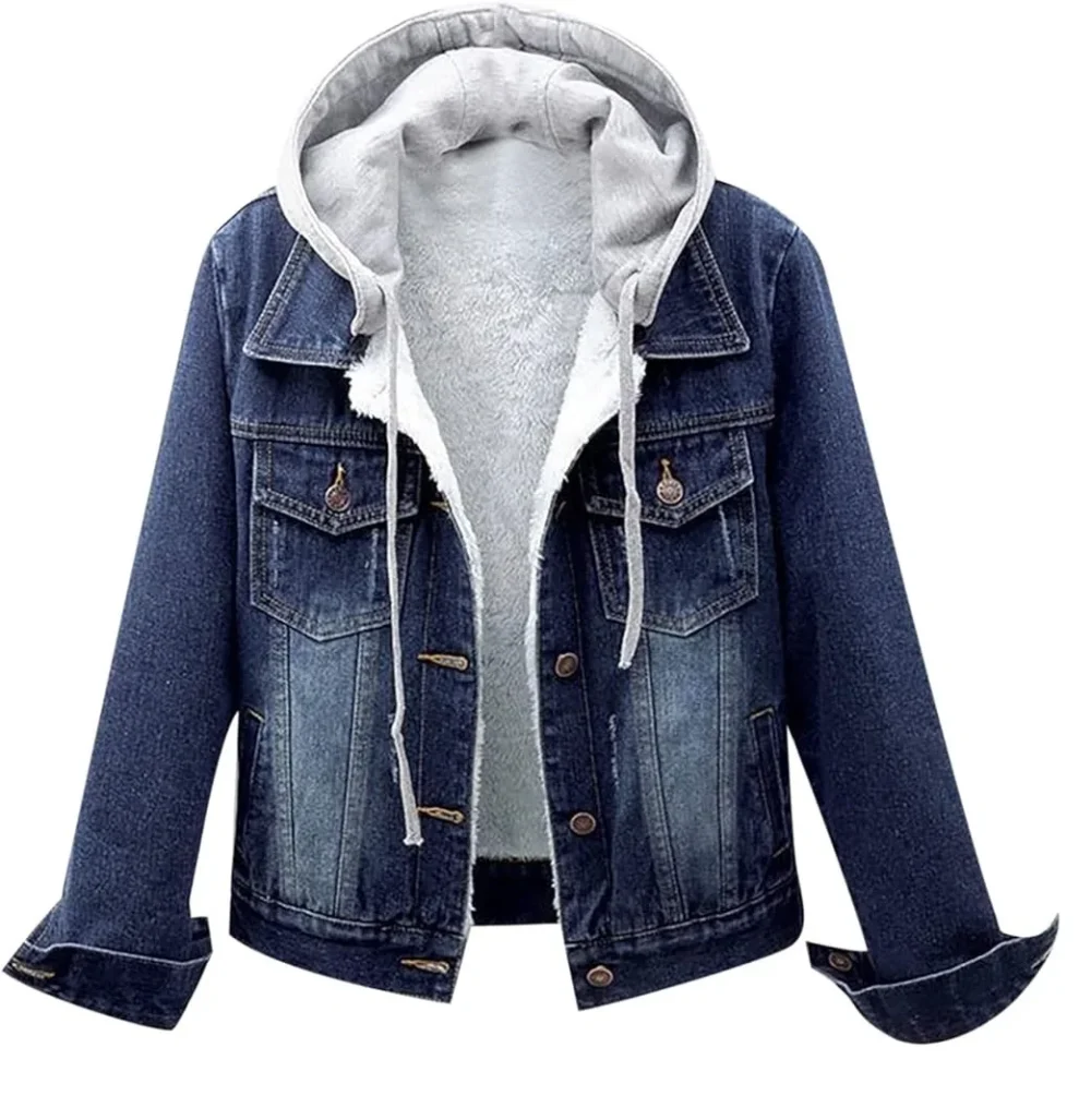 Autumn Womens Denim Jacket Acid Wash Hip Hop Jeans Coat Jeans Jacket Street Casual Bomber Jackets Women Outerwear Breathable - Image 3