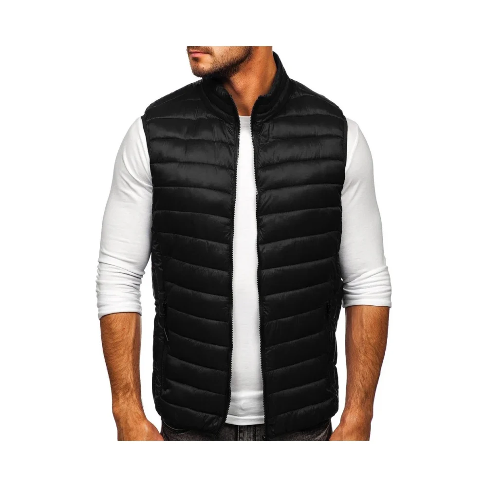 2022 Winter Odm Puffer Jacket Unisex Vest Winter Bubble Padded Coat Sleeveless Jacket Men's Jackets - Image 4